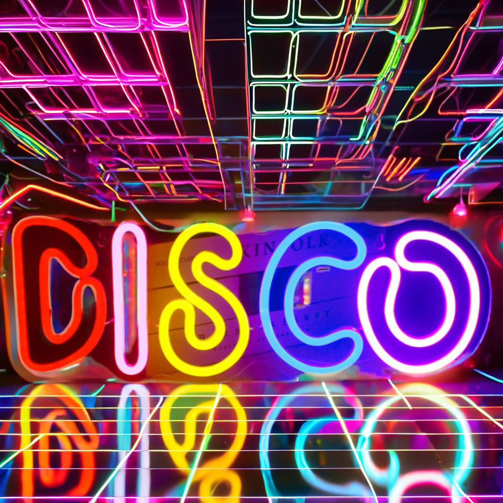 Disco LED Neon Lettering Light for Party Decoration