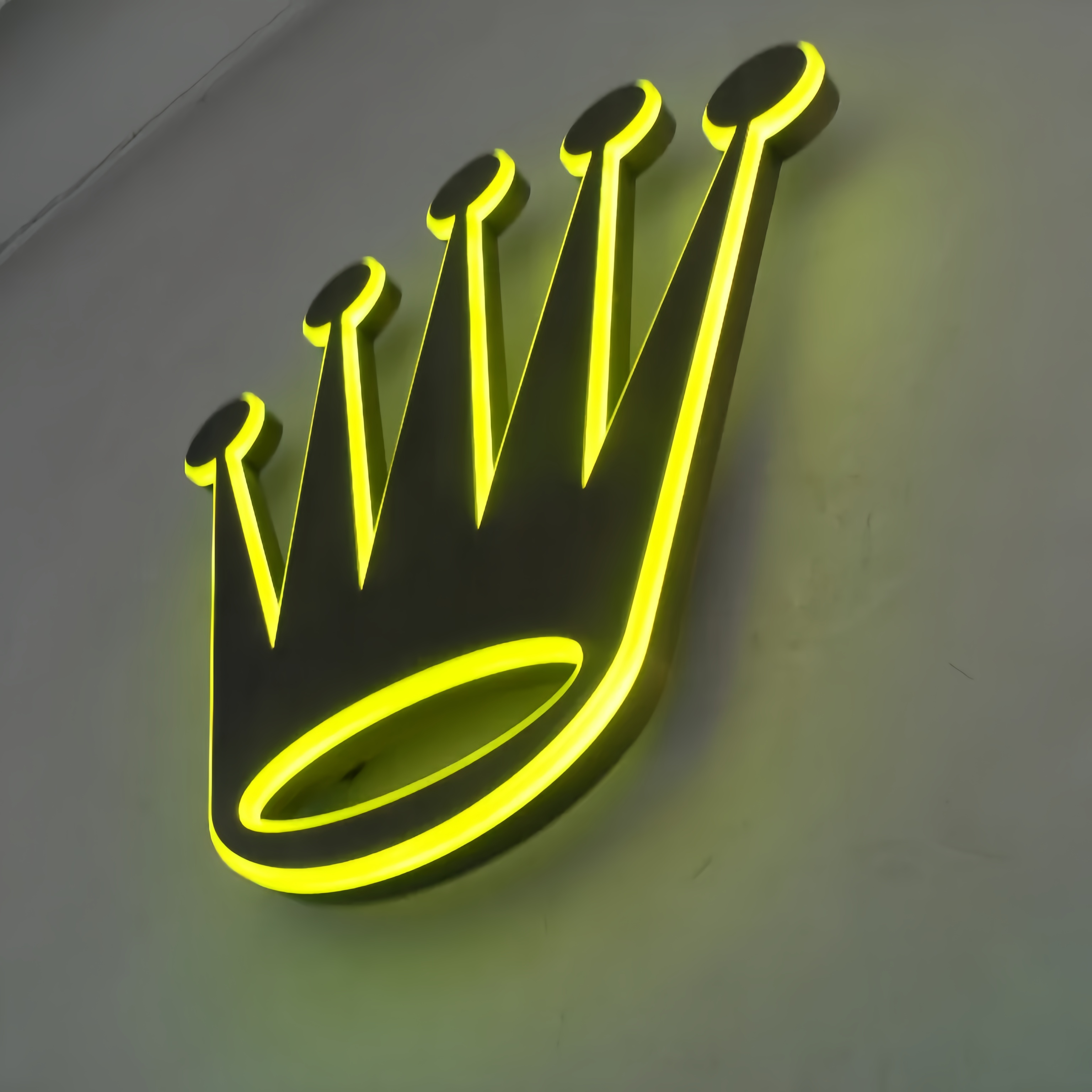 3D Side-lit Sign | Custom Busienss Sign | Laser Cut Sign | Office Storefront Decor | Wall Hanging Business Office