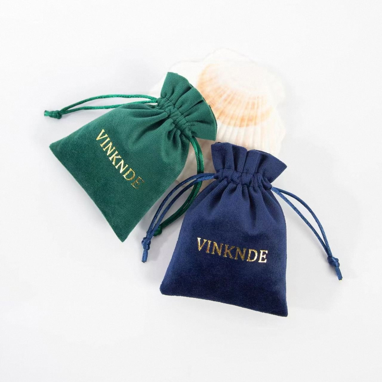 Custom Velvet Jewelry Pouch Drawstring Storage Bag