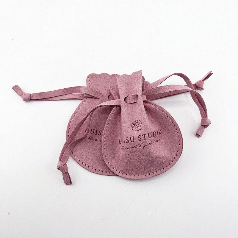 Microfiber Drawstring Jewelry Bag for Earrings, Rings, Bracelets