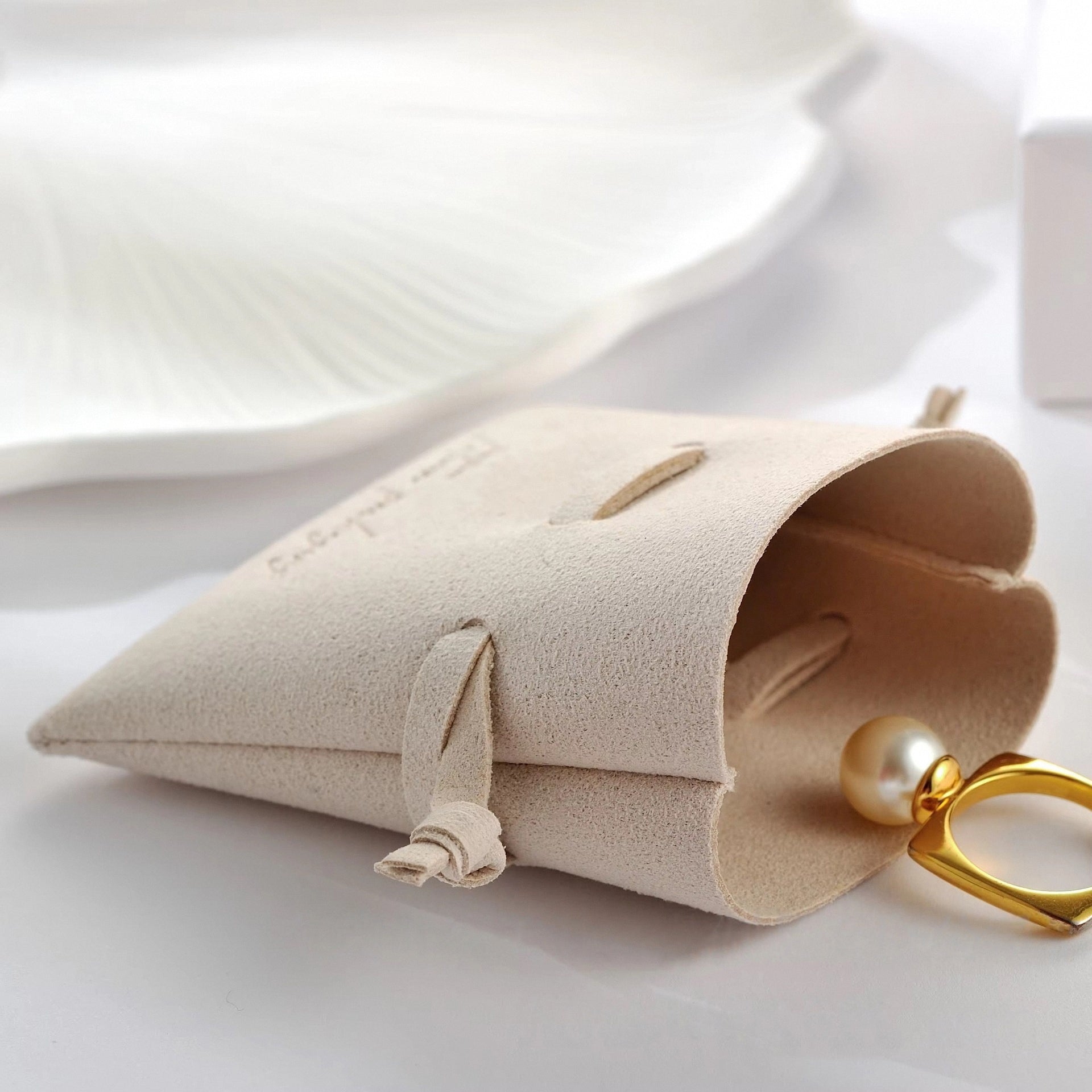 Custom Drawstring Jewelry Earring Bags