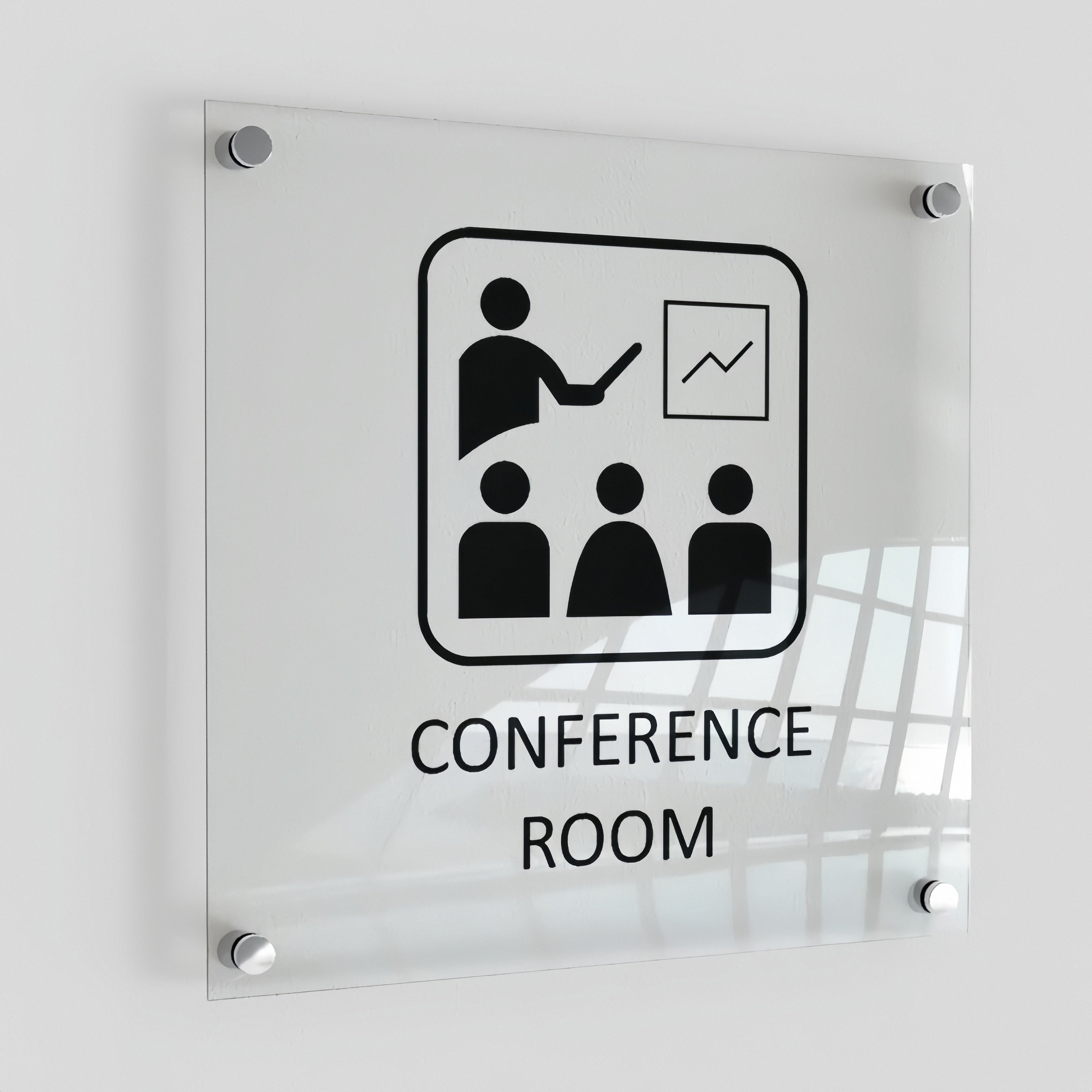 Acrylic Business Logo Storefront Sign for Office, Beauty Salon