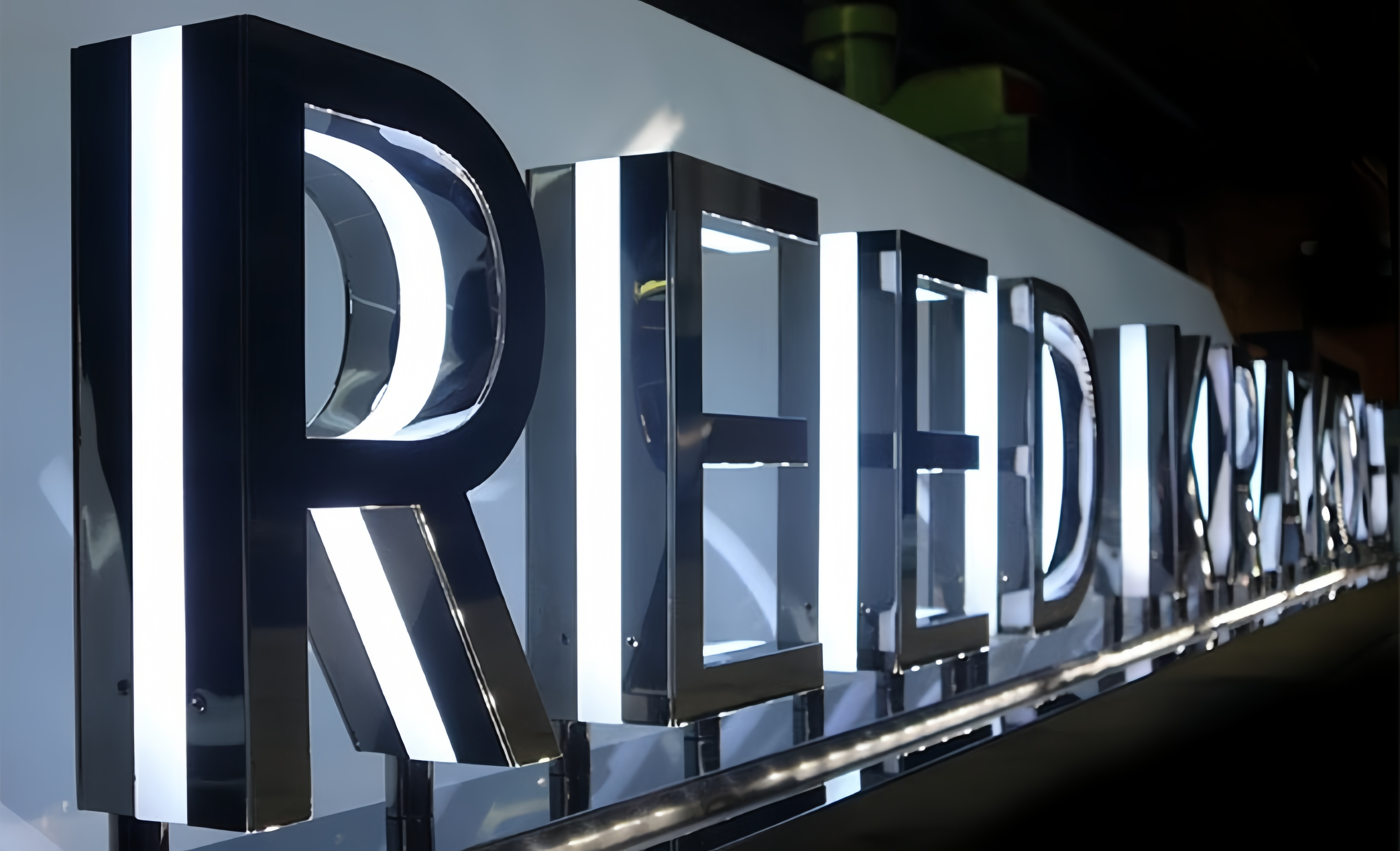 3D Side-lit Sign | Custom Busienss Sign | Laser Cut Sign | Office Storefront Decor | Wall Hanging Business Office