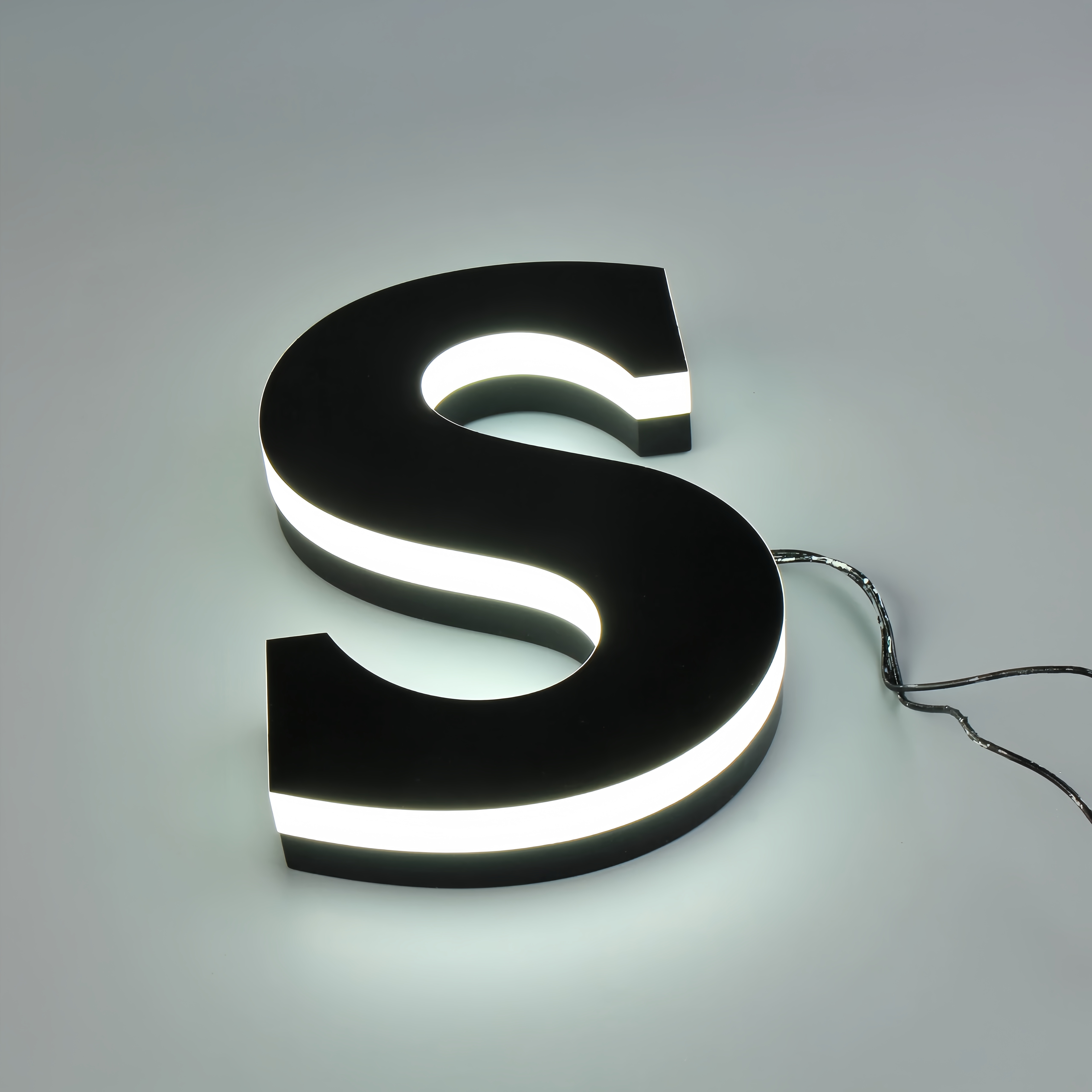 3D Side-lit Sign | Custom Busienss Sign | Laser Cut Sign | Office Storefront Decor | Wall Hanging Business Office