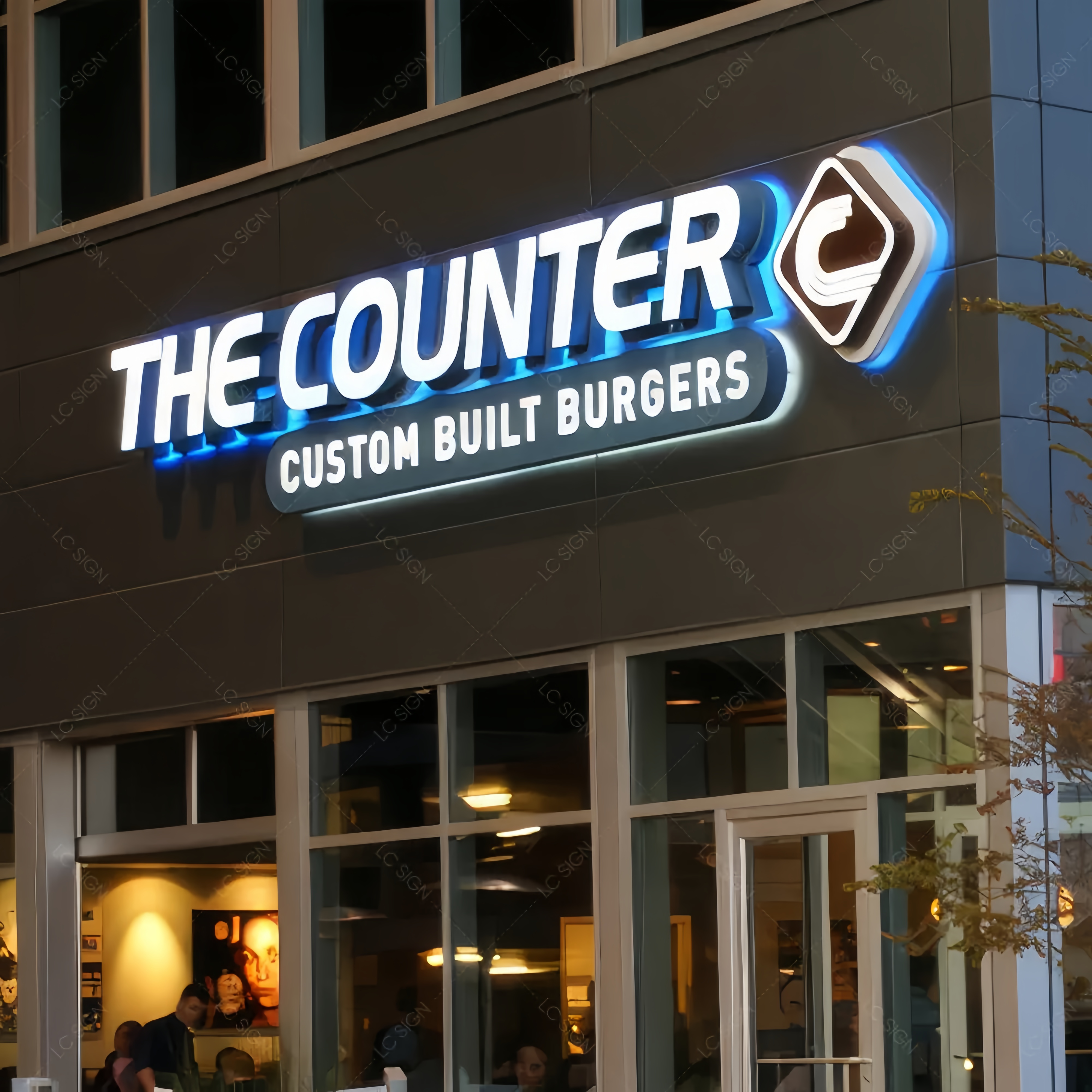 3D Front-lit Sign | Channel Letters | Custom Business Sign | Metal Backlit Sign | Outdoor Storefront Sign
