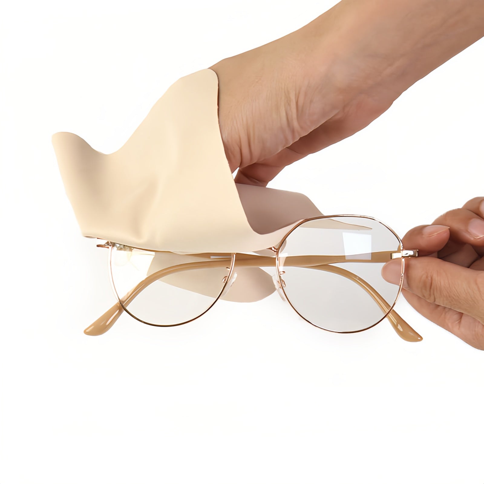 Custom Microfiber Cleaning Cloth Designed for Sunglasses, Safe for All Lenses and Screens