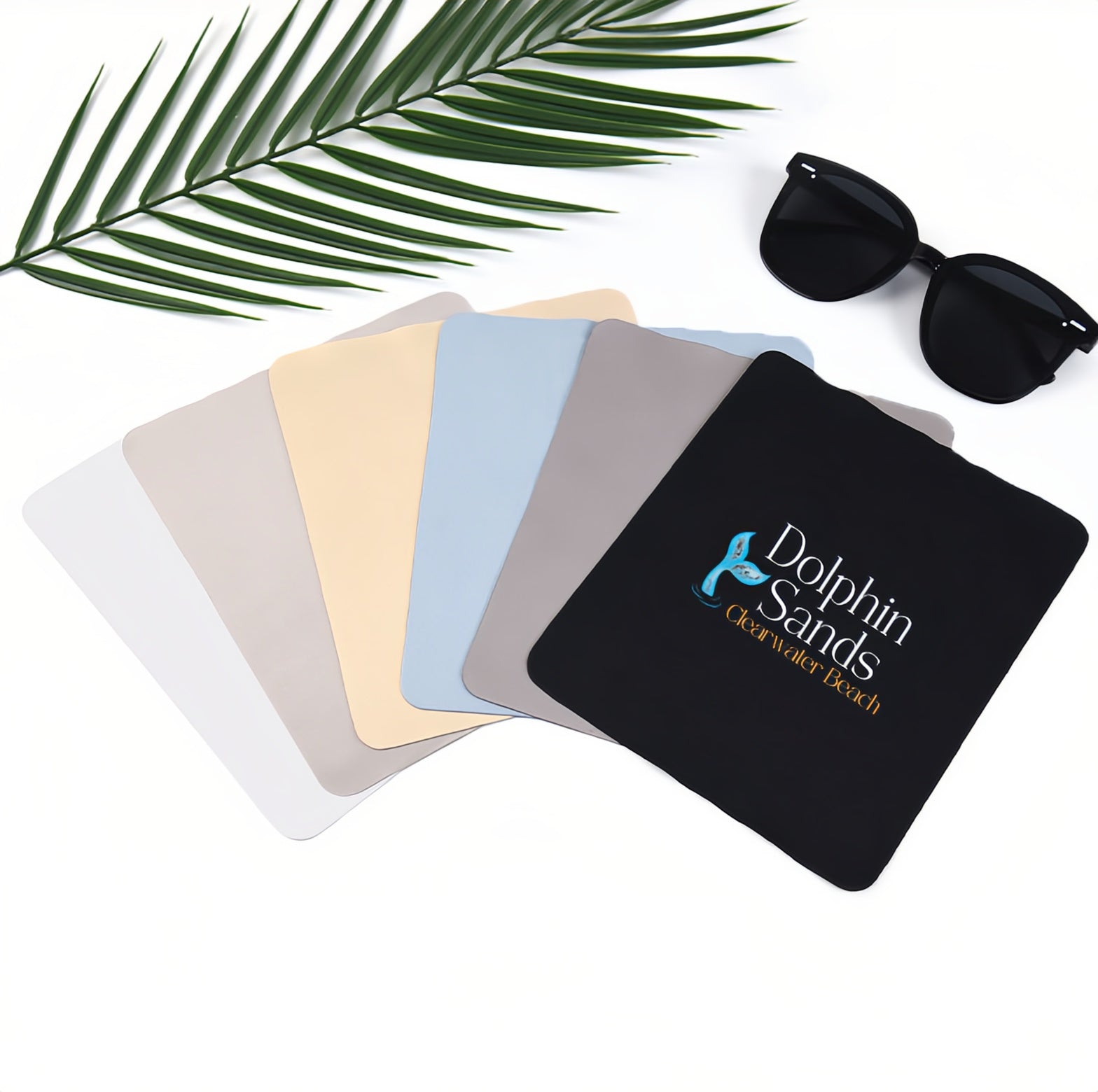 Custom Microfiber Cleaning Cloth Designed for Sunglasses, Safe for All Lenses and Screens