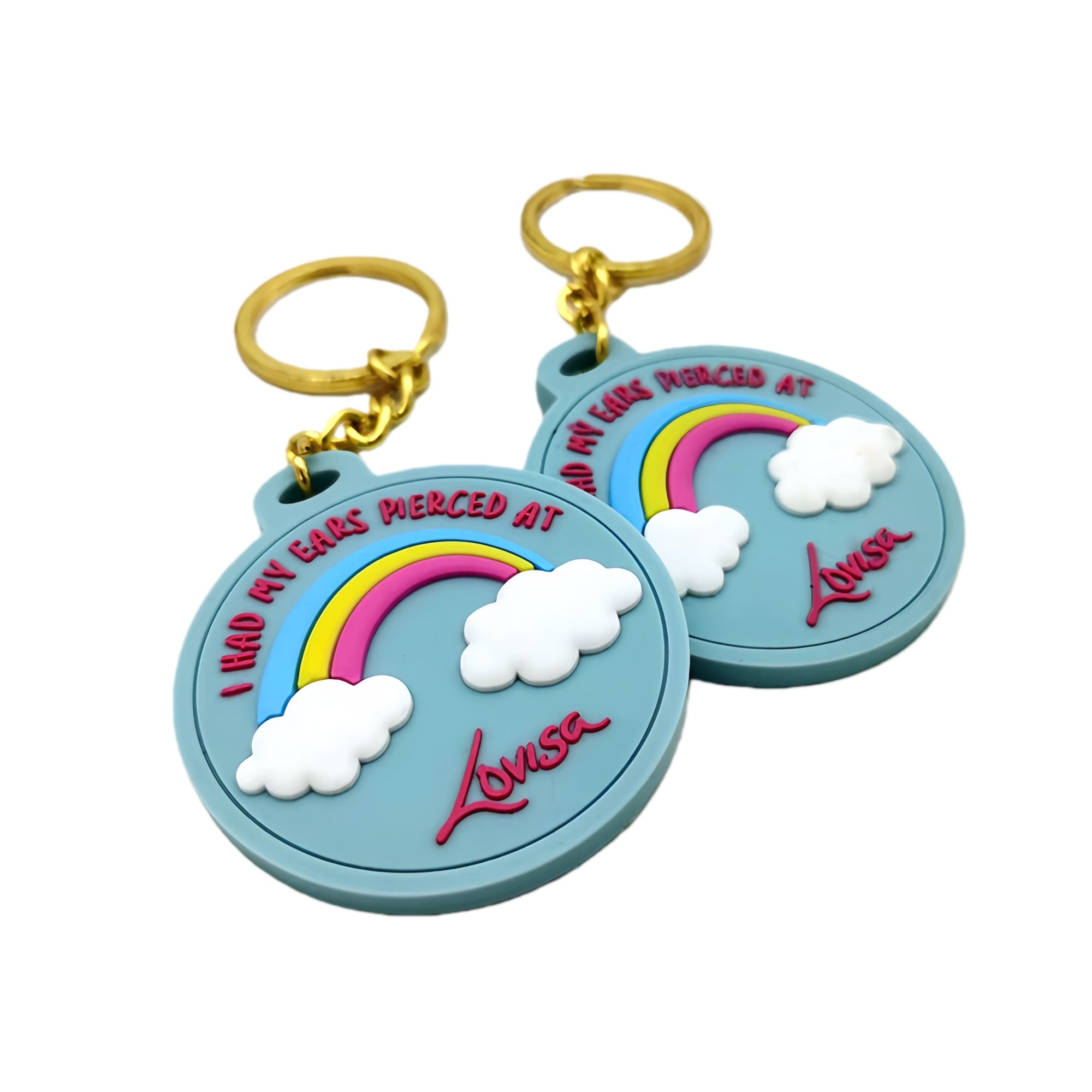 Custom PVC 3D Keychain, Soft Rubber Keychain for Branding and Personal Use